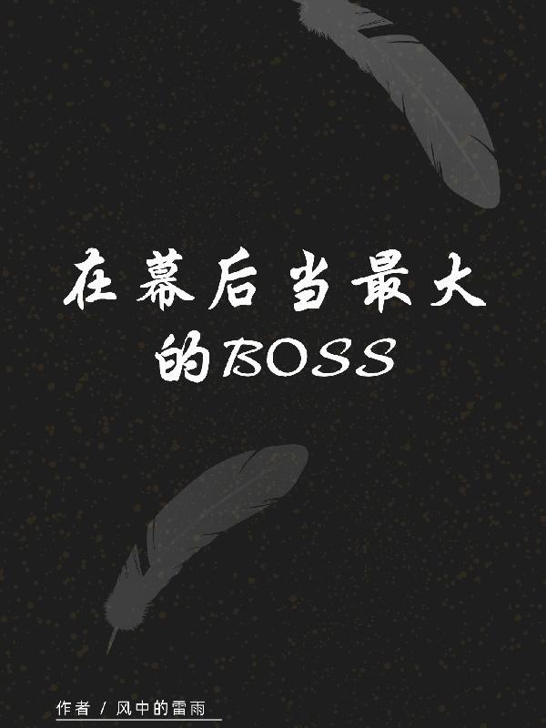 在幕后当最大的BOSS沐风小说免费阅读