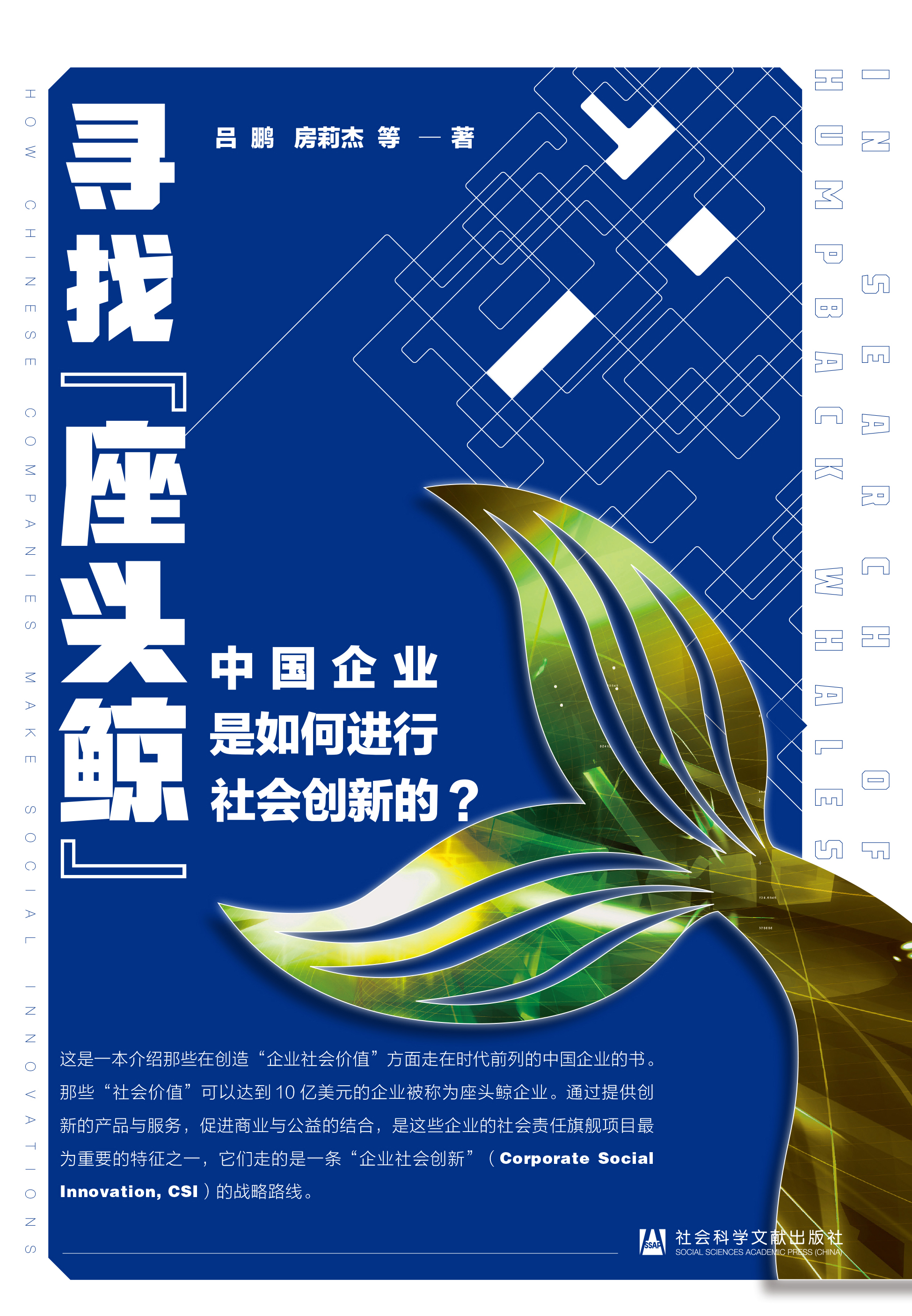 寻找“座头鲸”：中国企业是如何进行社会创新的？
