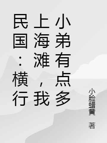 主人公是聂力的小说民国：横行上海滩，我小弟有点多全文免费阅读