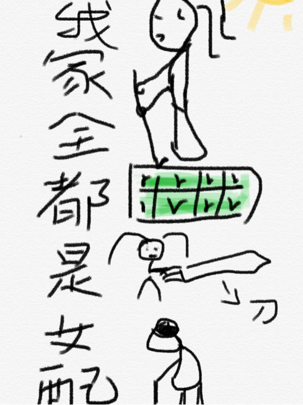 我家全都是女配