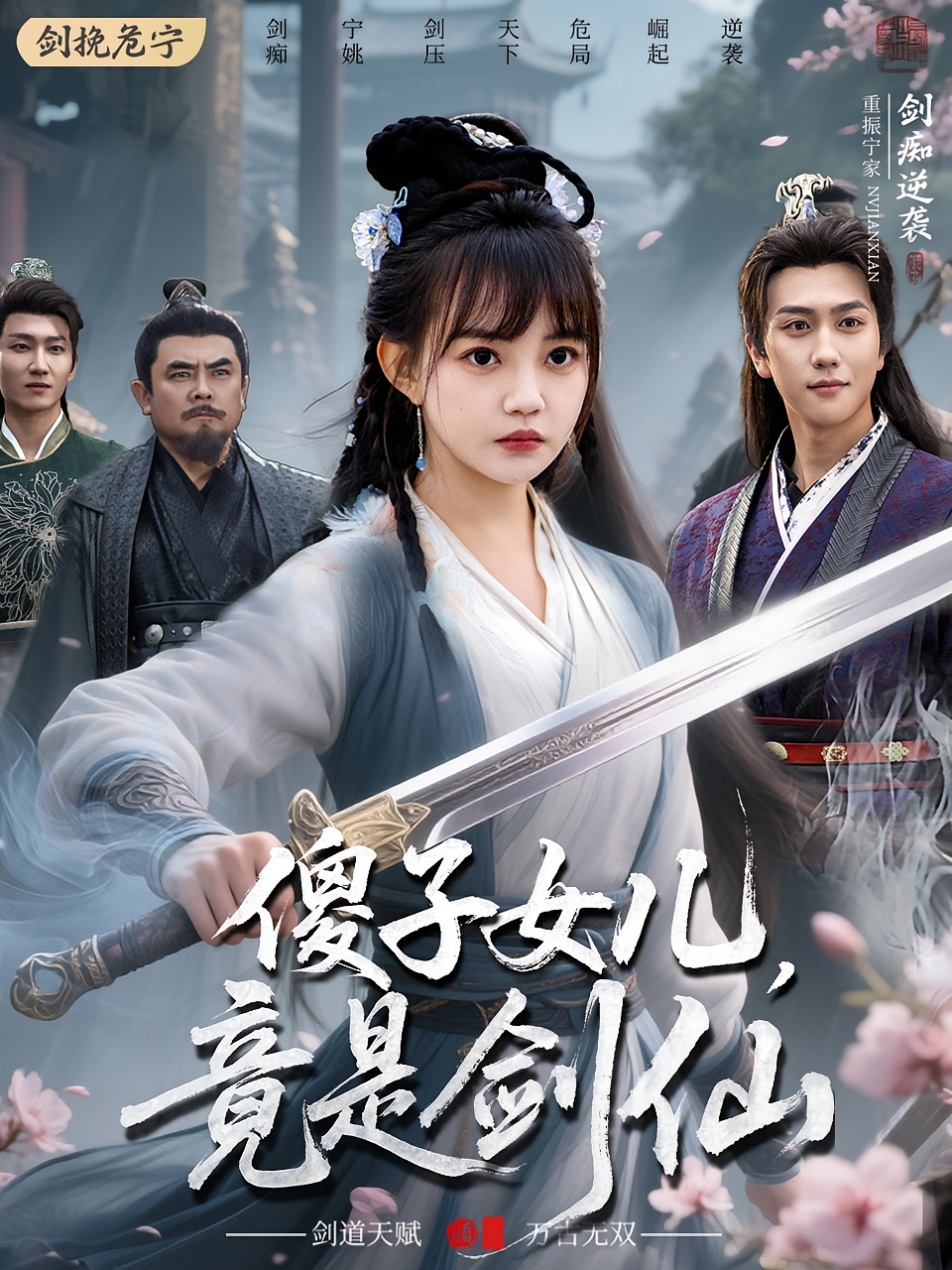 傻子女儿，竟是剑仙 玄幻仙侠·逆袭·全50集 杨竣茗&谢臣凌&宋宇博