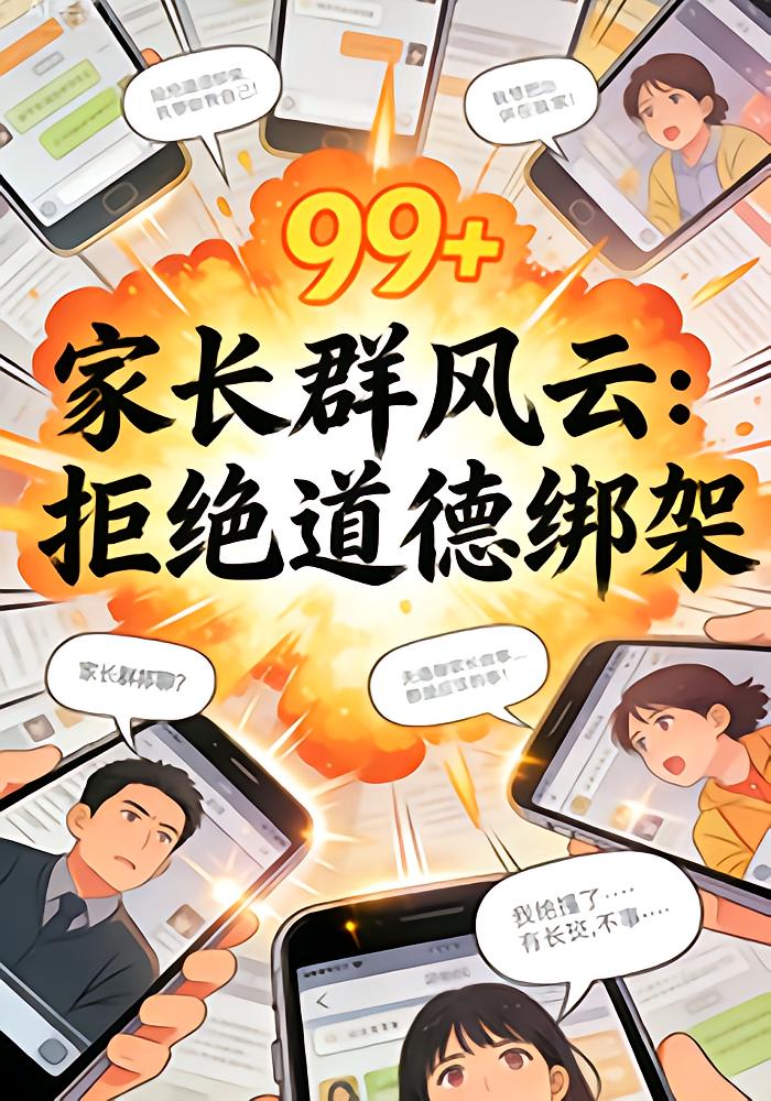 家长群风云：拒绝道德绑架封面图