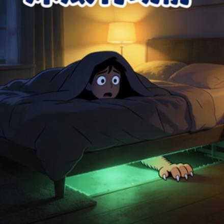 关灯后，床底有动静