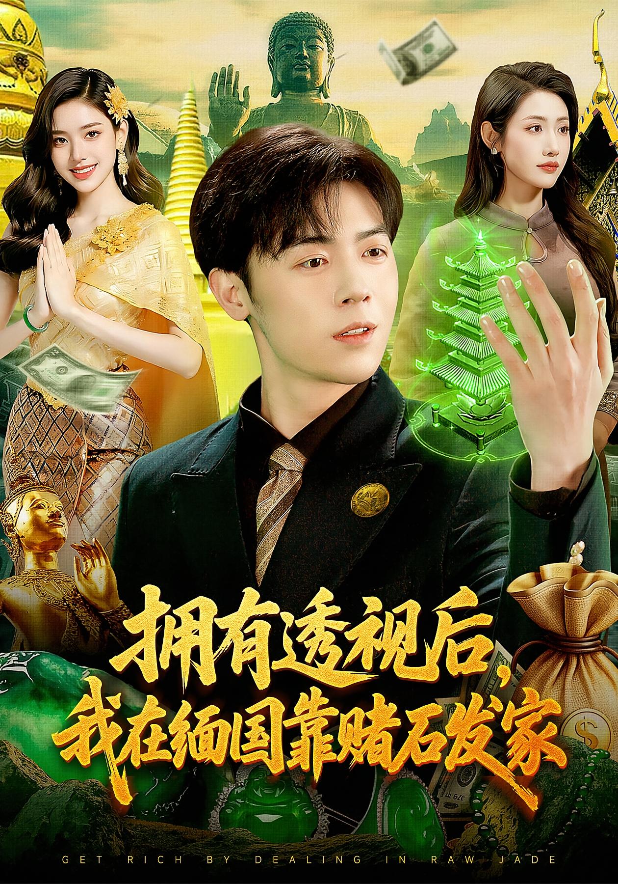 拥有透视后，我在缅国靠赌石发家 都市脑洞·逆袭·全110集 张如意&苏弈