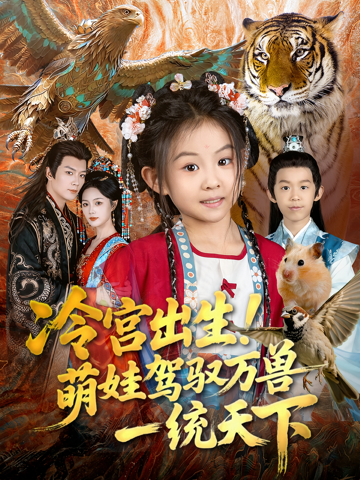 冷宫出生！萌娃驾驭万兽一统天下 萌宝·穿越·全80集 柳宝灵&麻乔霏&王永峰