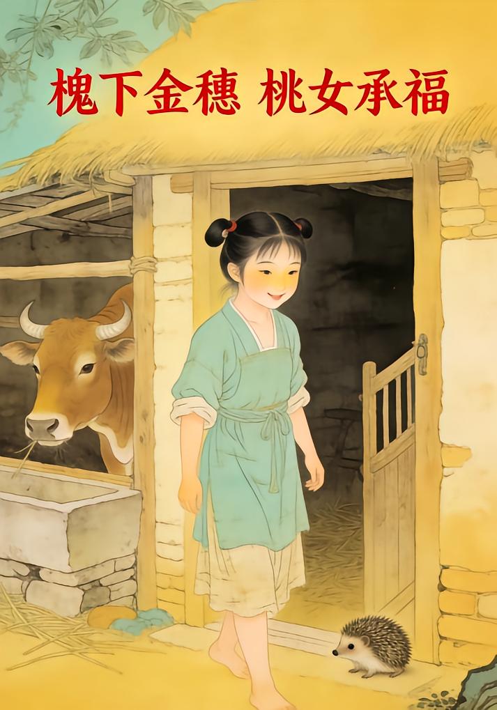 槐下金穗桃女承福封面图