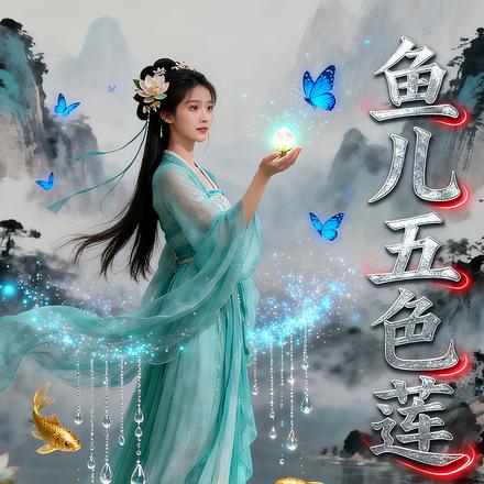 鱼儿五色莲