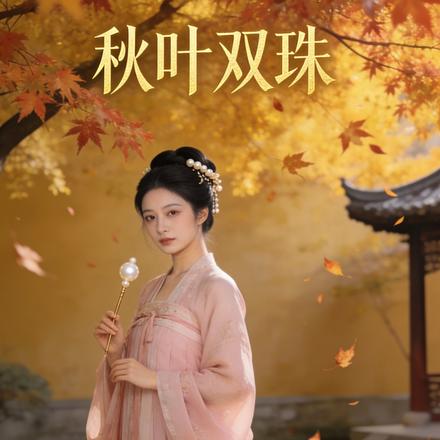 秋叶双珠