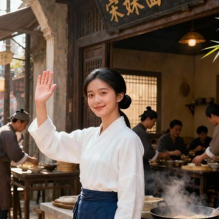 我在京城摆面摊