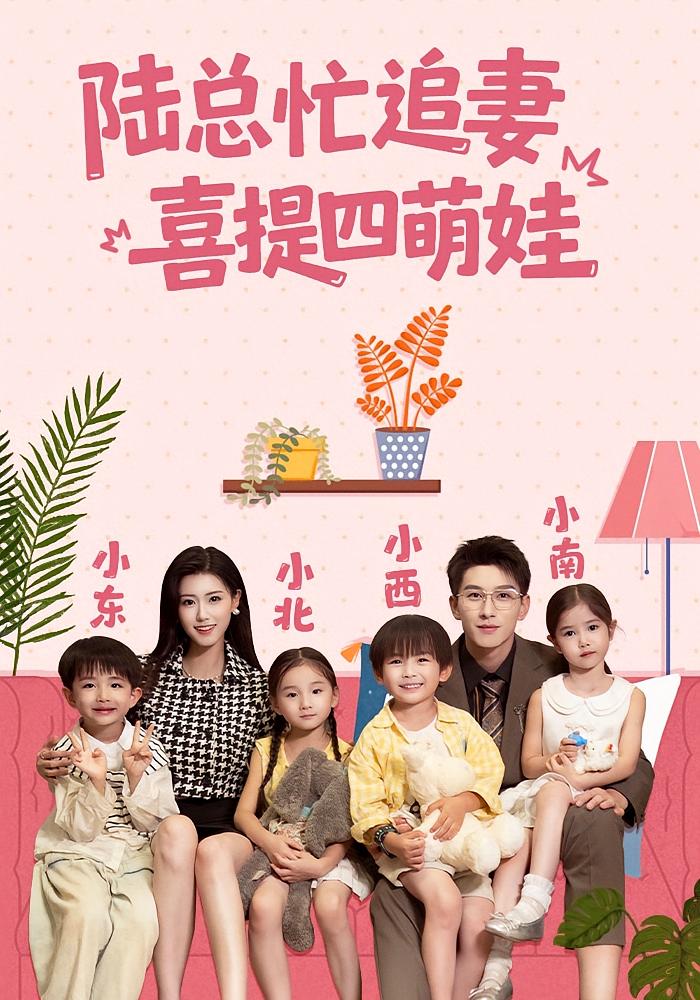 陆总忙追妻，喜提四萌娃 都市情感·萌宝·全60集 杨晓婷&刘卓杰&陈蔓菁