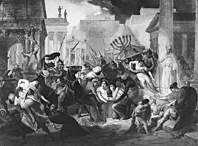 “蛮族”洗劫罗马