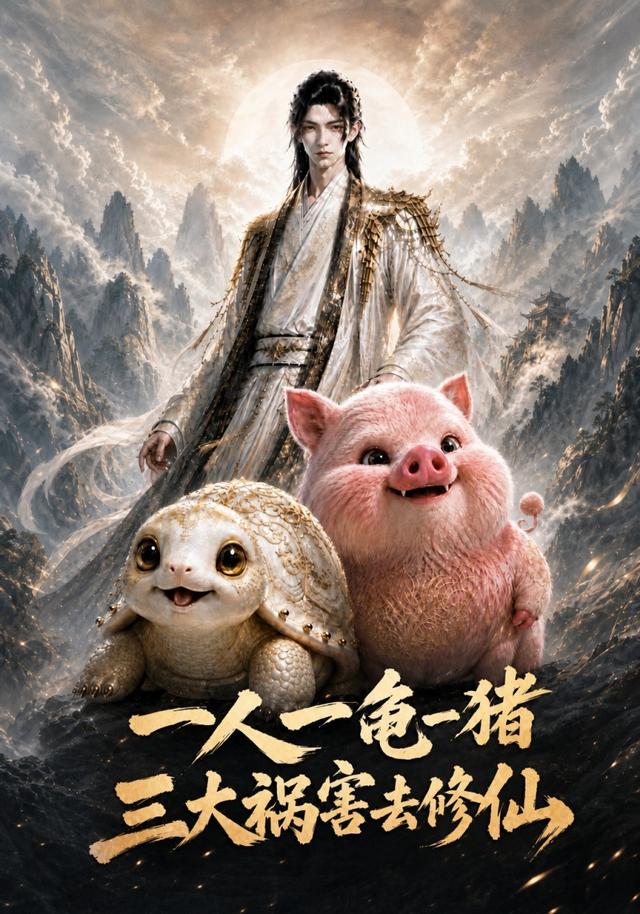一人一龟一猪，三大祸害去修仙