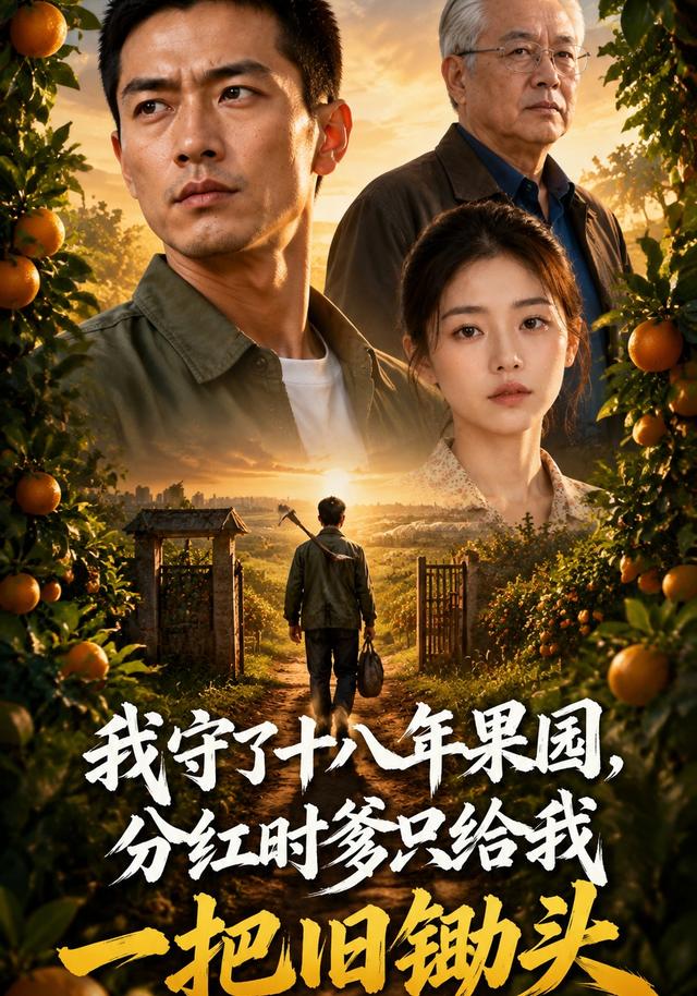 我守了十八年果园分红时爹只给我一把旧锄头 cover