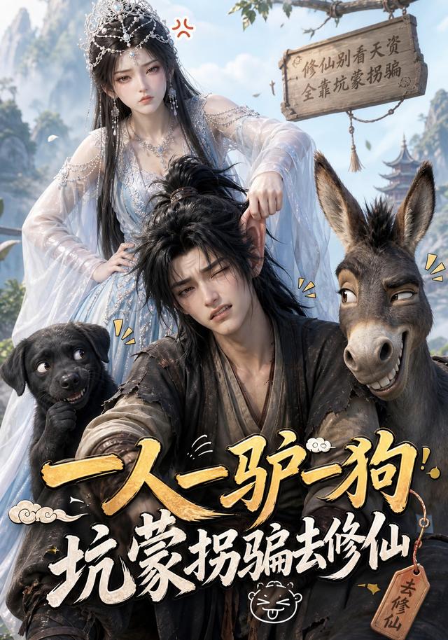 一人一驴一狗坑蒙拐骗去修仙