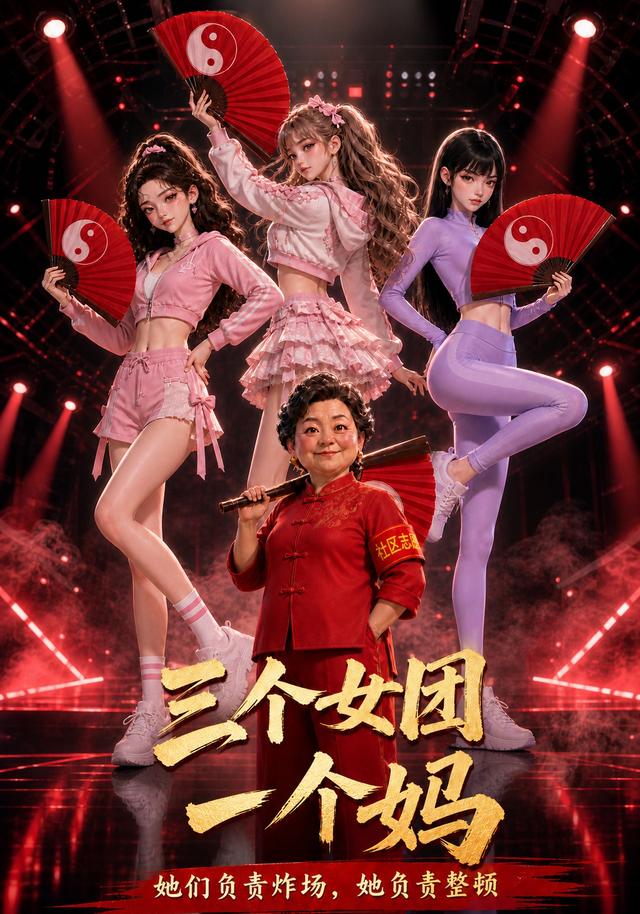 三个女团一个妈