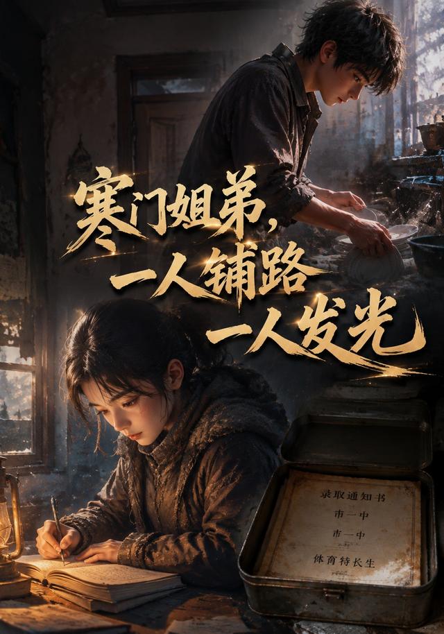 寒门姐弟，一人铺路一人发光