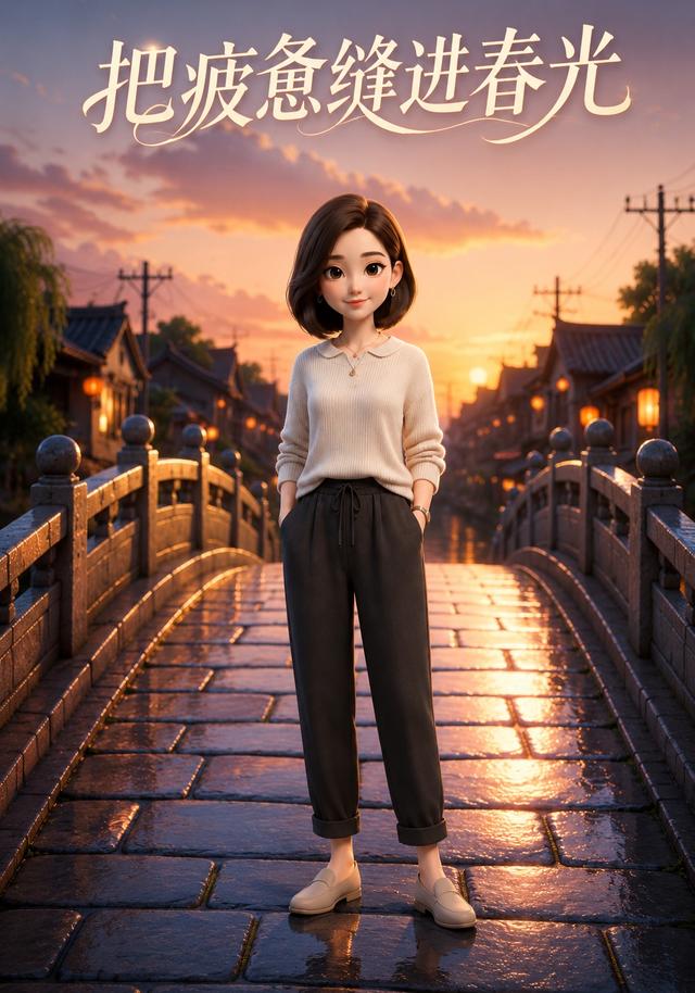 把疲惫缝进春光 cover