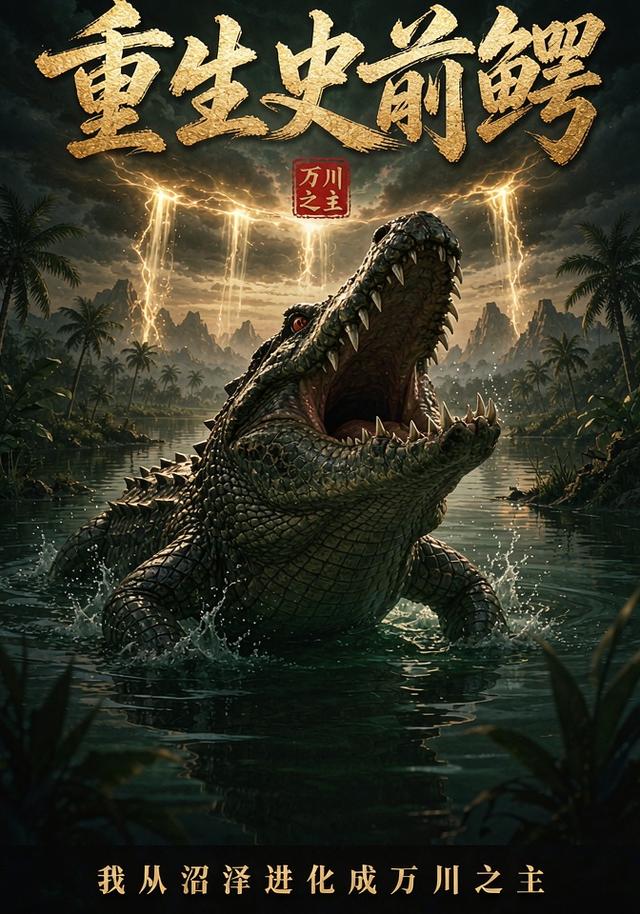 重生史前鳄，我从沼泽进化成万川之主 cover