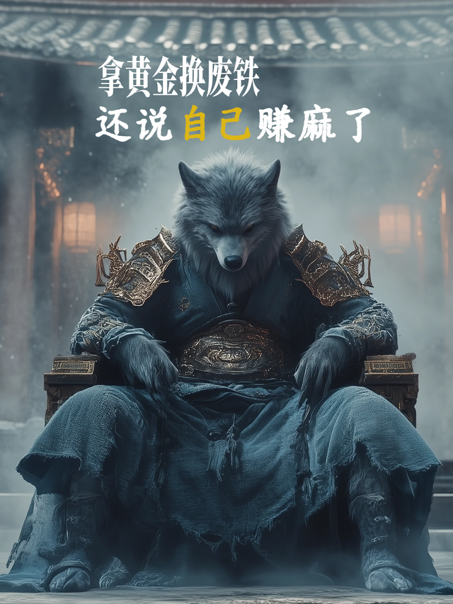 拿黄金换废铁，还说自己赚麻了？封面图