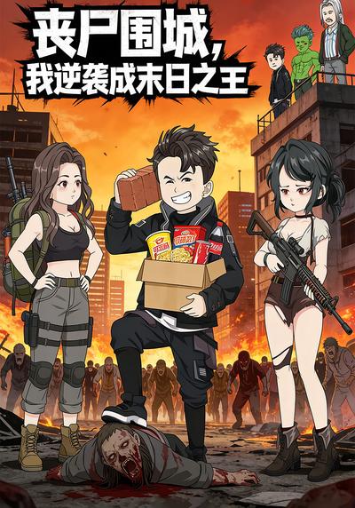 丧尸围城，我逆袭成末日之王