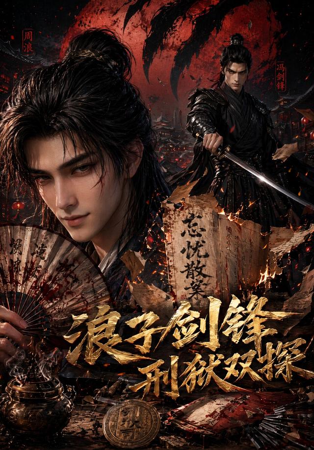 浪子剑锋，刑狱双探 cover