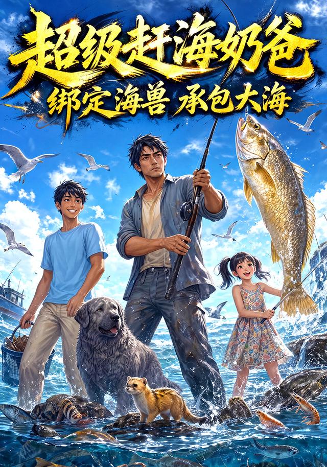 超级赶海奶爸绑定海兽承包大海