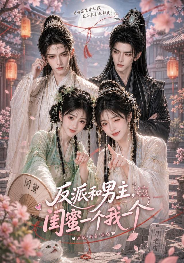反派和男主，闺蜜一个我一个