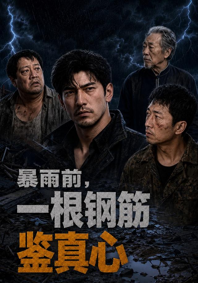 暴雨前，一根钢筋鉴真心