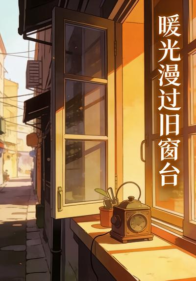 暖光漫过旧窗台
