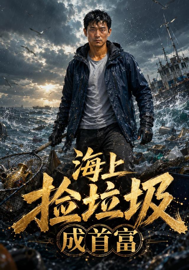 海上捡垃圾成首富封面