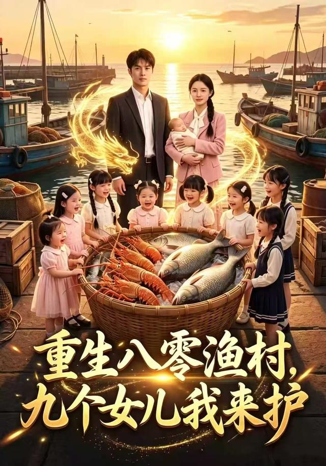 重生八零渔村，九个女儿我来护封面