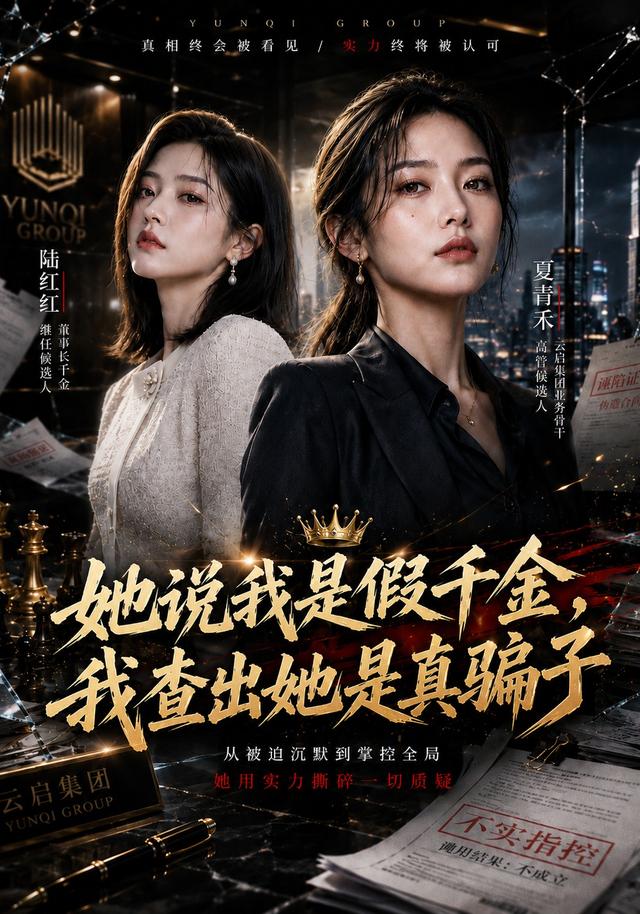 她说我是假千金，我查出她是真骗子 cover