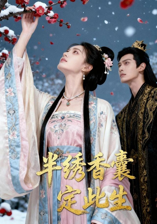 半绣香囊定此生