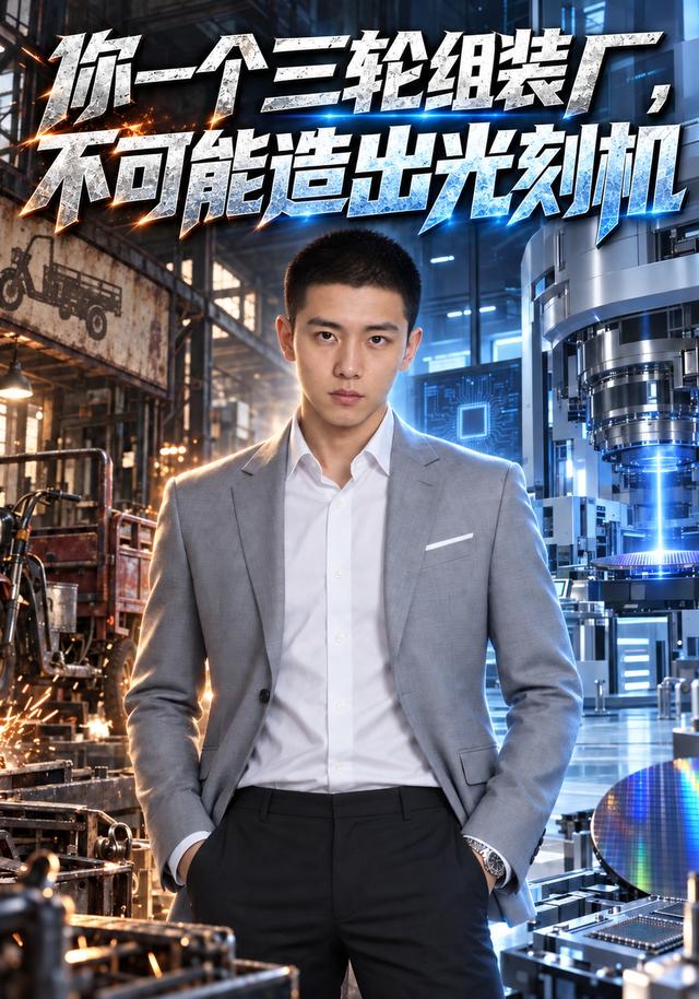 你一个三轮组装厂，不可能造出光刻机