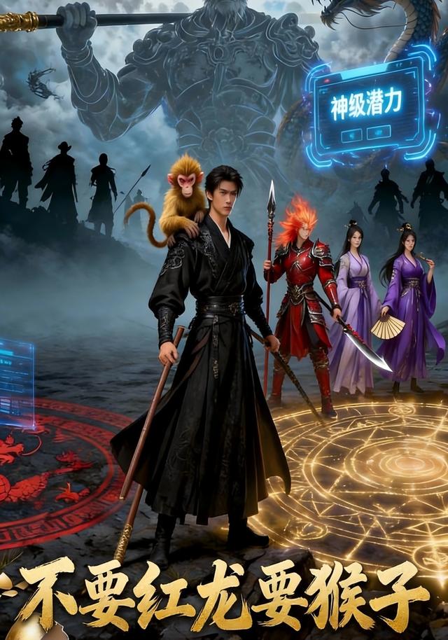 不要红龙要猴子