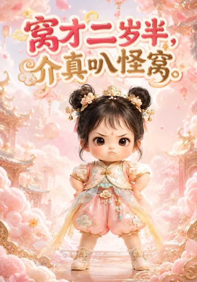 窝才二岁半，介真叭怪窝