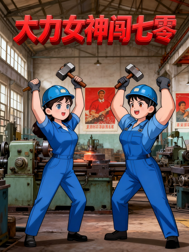 大力女神闯七零封面图