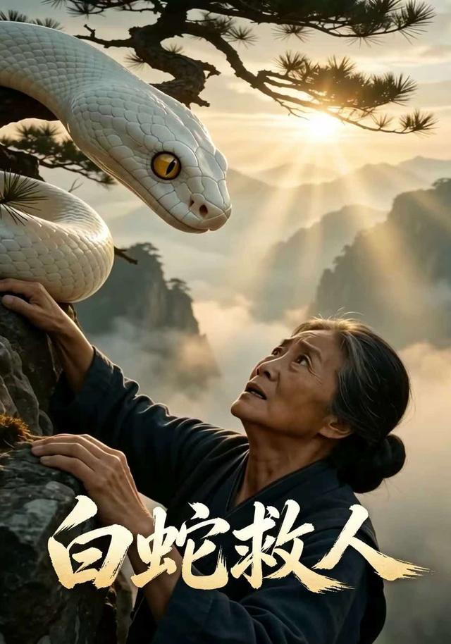 白蛇救人