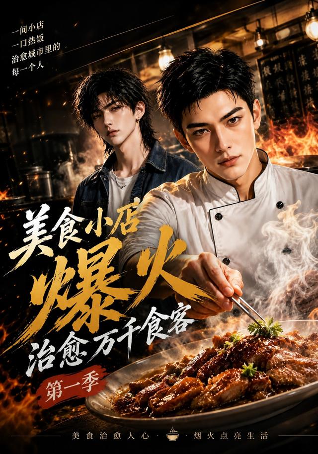 美食小店爆火，治愈万千食客第一季 cover