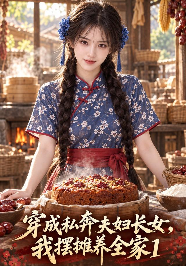 穿成私奔夫妇长女，我摆摊养全家1 cover