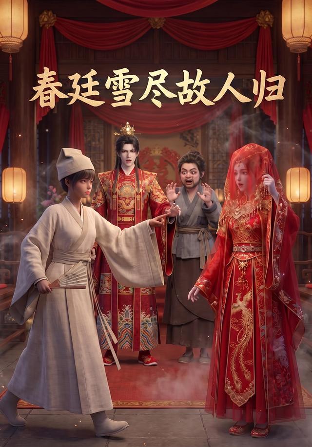 春廷雪尽故人归
