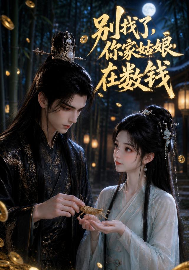 别找了，你家姑娘在数钱
