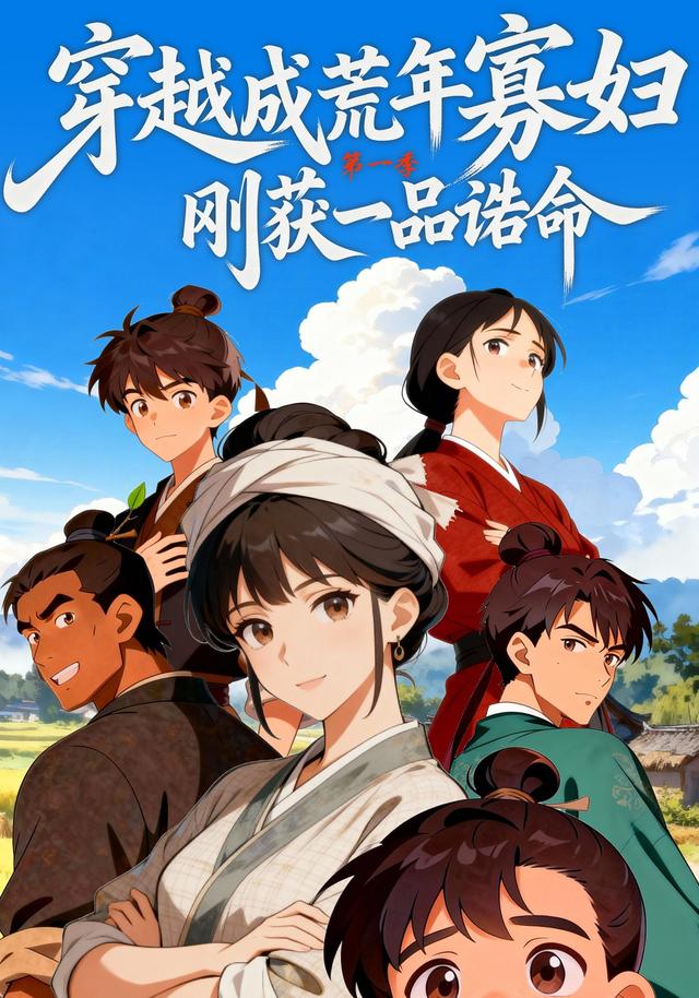 穿越成荒年寡妇，刚获一品诰命封面图