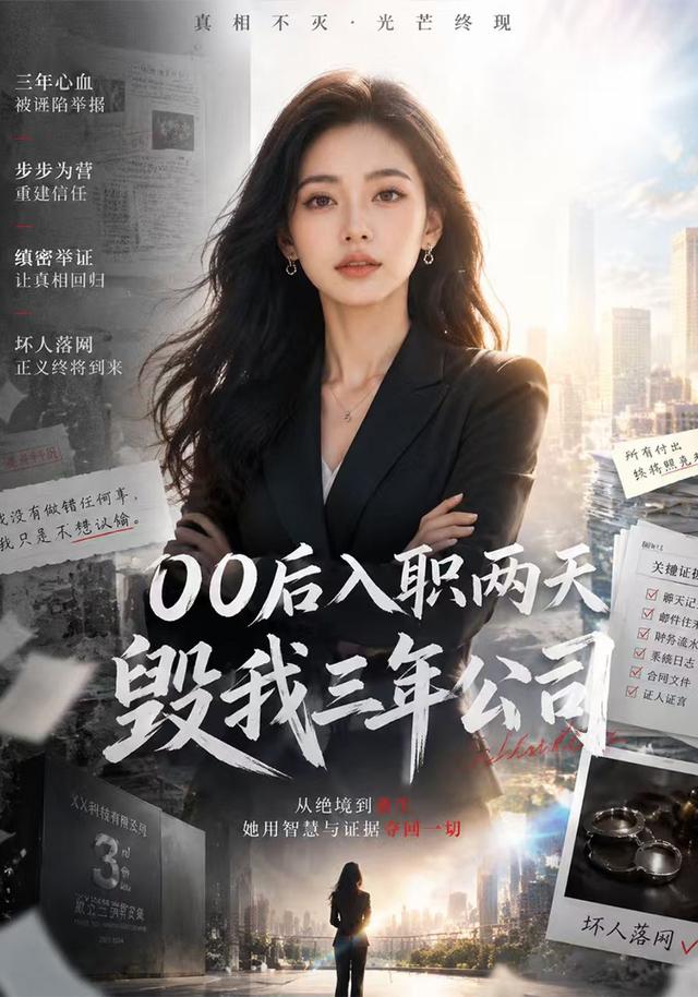 00后入职两天毁我三年公司 cover