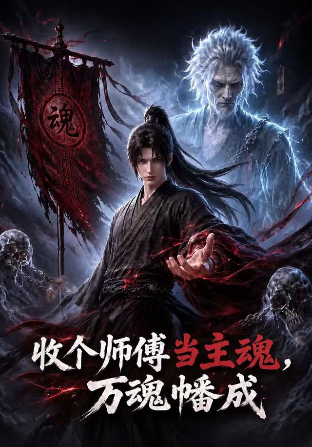 收个师傅当主魂，万魂幡成