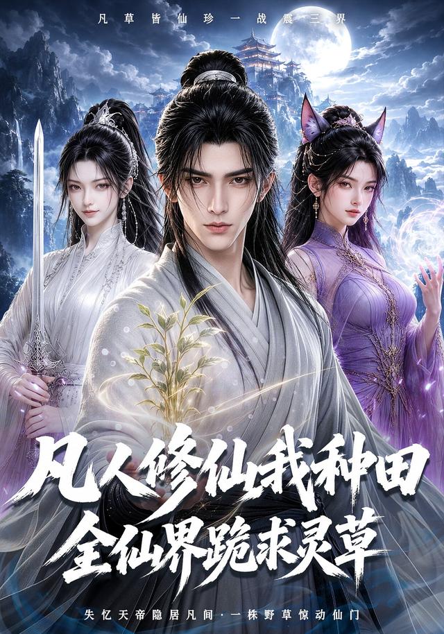 凡人修仙我种田，全仙界跪求灵草 cover