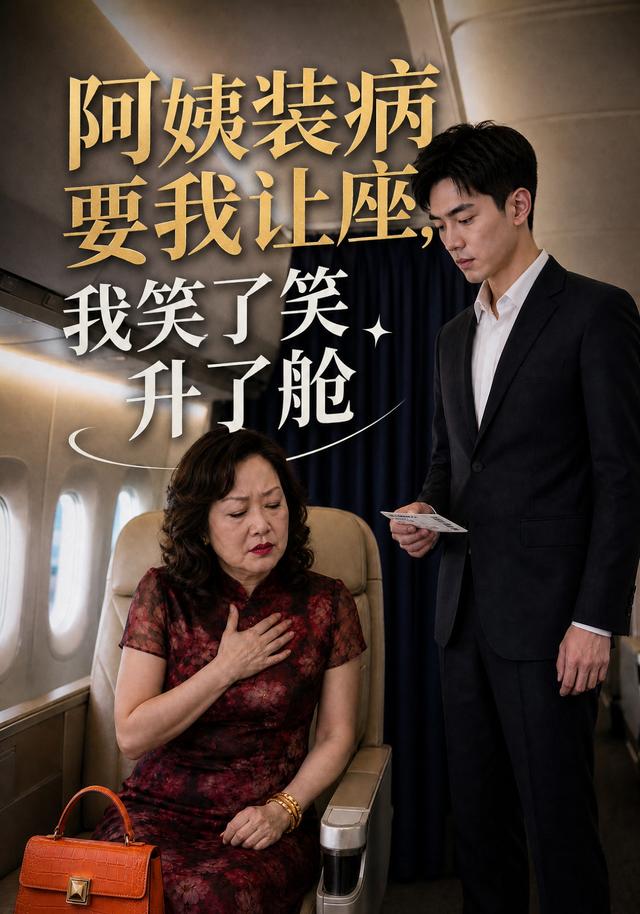 阿姨装病要我让座，我笑了笑升了舱 cover