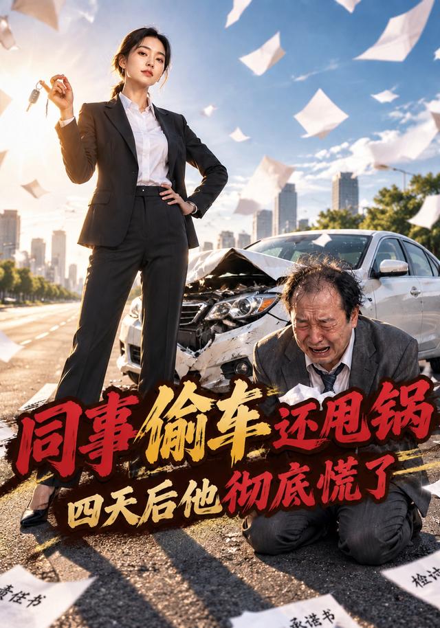 同事偷车还甩锅四天后他彻底慌了