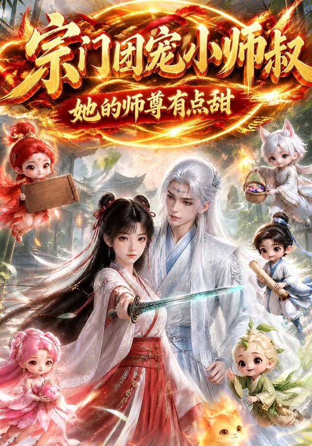 宗门团宠小师叔：她的师尊有点甜 cover