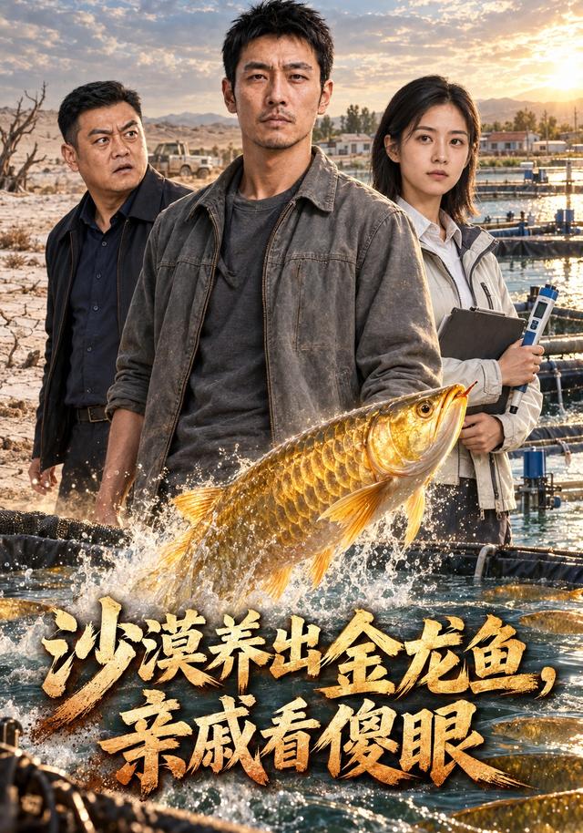 沙漠养出金龙鱼，亲戚看傻眼 cover